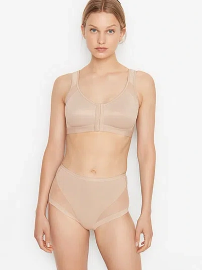 Victoria's Secret Leonisa Shapewear Comfy Compression Undetectable Shaper Panty In Brown