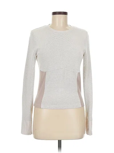 Pre-owned Victoria's Secret Long Sleeve T-shirt In Brown