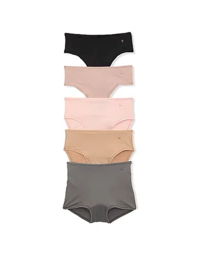 Victoria's Secret Love Cloud 5-pack Mixed Silhouette Mid-rise Panties In Print