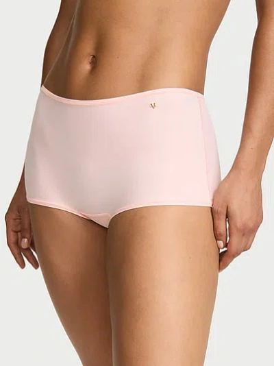 Victoria's Secret Love Cloud Mid-rise Boyshort Panty In Pink