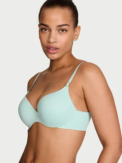 Victoria's Secret Love Cloud Perfect Shape Incredible Push-up Bra In Blue