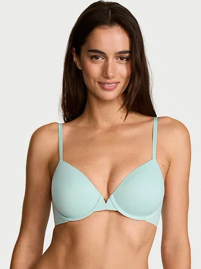 Victoria's Secret Love Cloud Smooth Lightly Lined Full-coverage Bra In Blue
