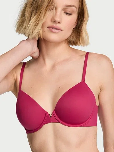 Victoria's Secret Love Cloud Smooth Lightly Lined Full-coverage Bra In Pink