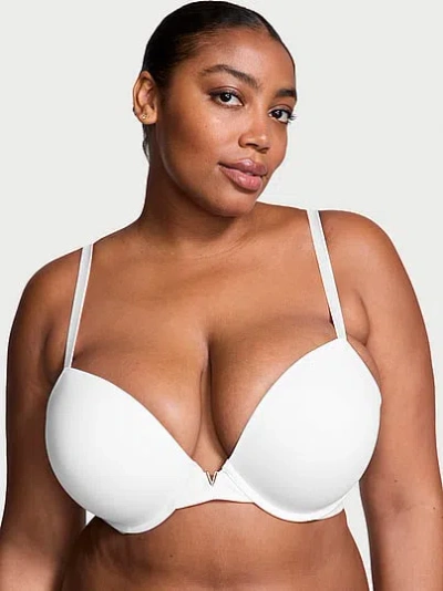 Victoria's Secret Love Cloud Smooth Push-up Bra In White