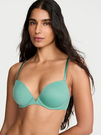 Victoria's Secret Love Cloud Smooth Push-up Bra In Green