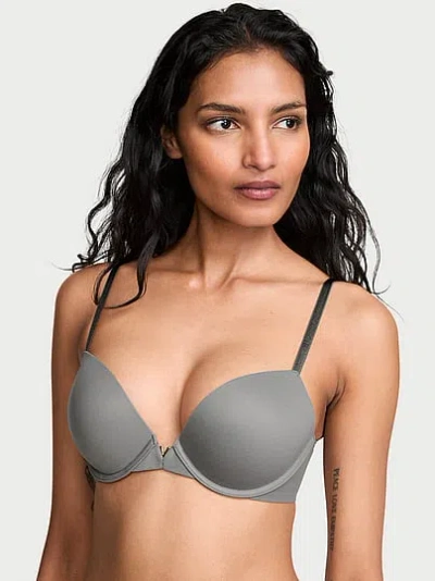 Victoria's Secret Love Cloud Smooth Push-up Bra In Gray