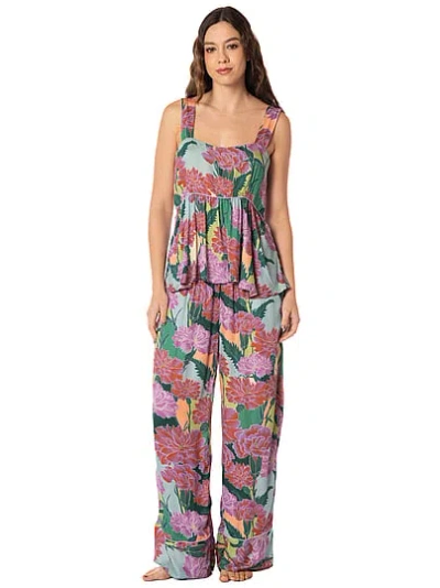 Victoria's Secret Maaji Owl Sleeveless Pant Set In Multi