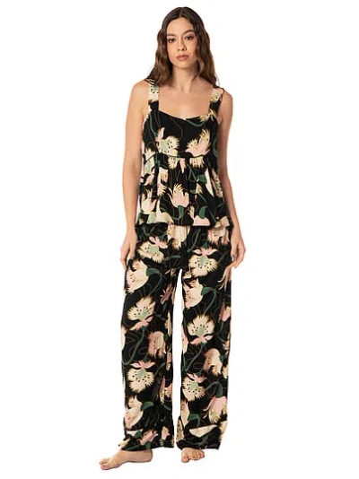 Victoria's Secret Maaji Owl Sleeveless Pant Set In Green