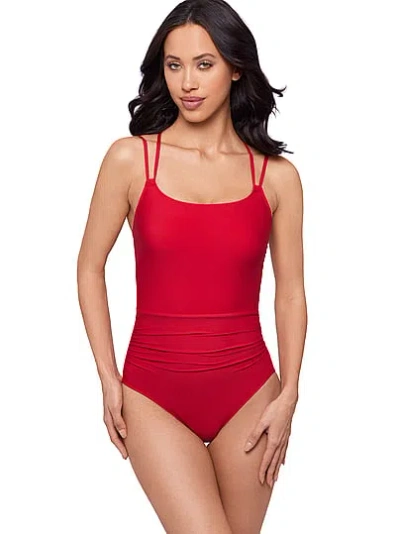 Victoria's Secret Magicsuit Sigourney One-piece Swimsuit In Red