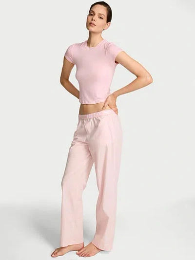 Victoria's Secret Mix & Match Sleep Heritage Cotton Pajama Pants In Pink