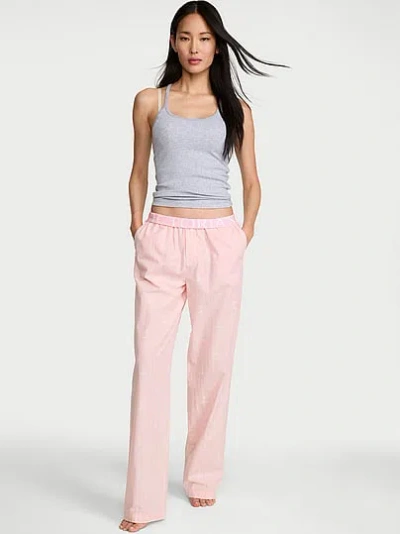 Victoria's Secret Mix & Match Sleep Heritage Cotton Pajama Pants In Pink