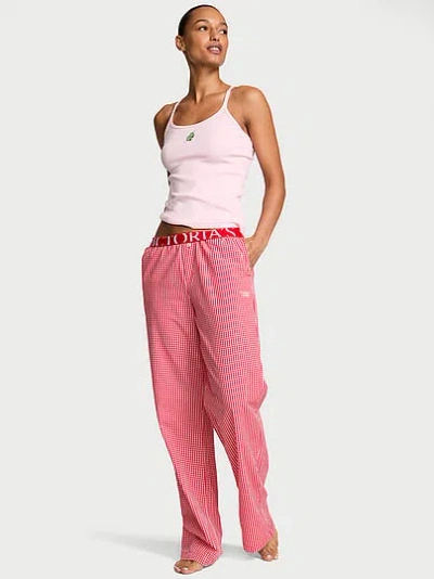 Victoria's Secret Mix & Match Sleep Heritage Cotton Pajama Pants In Pink