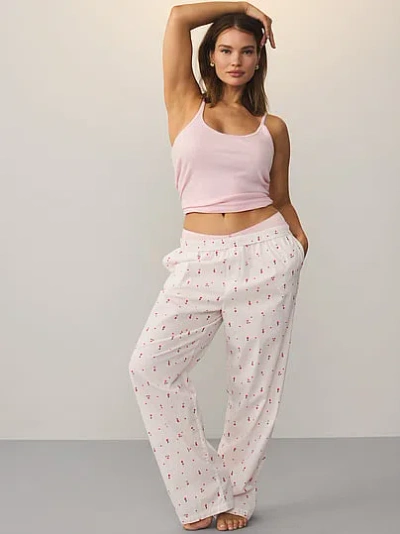 Victoria's Secret Mix & Match Sleep Heritage Cotton Pajama Pants In Pink