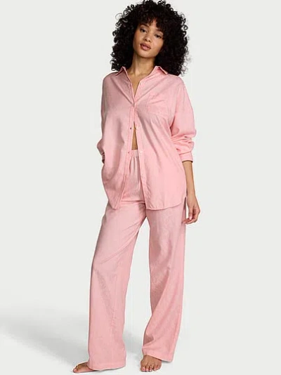 Victoria's Secret Modal-cotton Long Pajama Set In Pattern