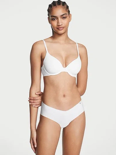 Victoria's Secret No-show Cheeky Panty In White