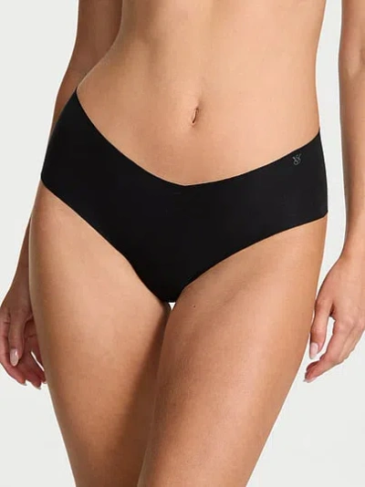 Victoria's Secret No-show Cotton Cheeky Panty In Black