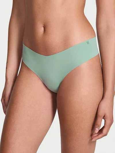Victoria's Secret No-show Thong Panty In Green
