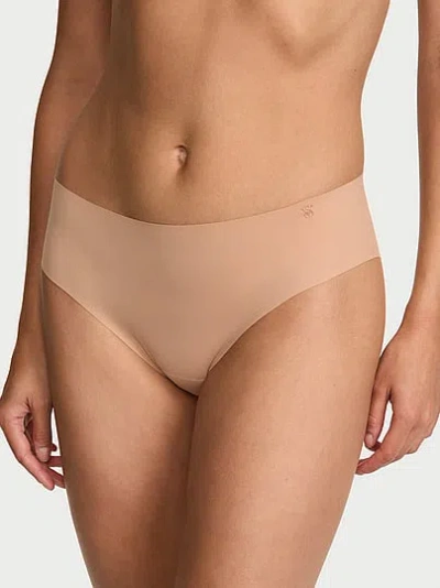 Victoria's Secret No-show Mid-rise Bikini Panty In Beige