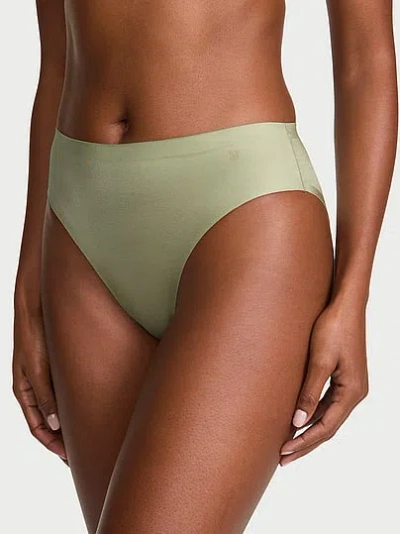 Victoria's Secret No-show Mid-rise Bikini Panty In Green