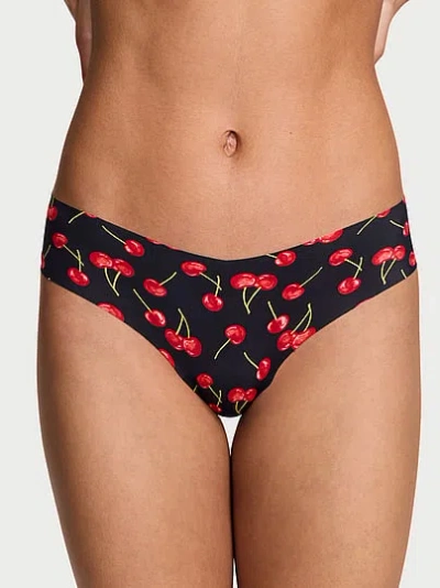 Victoria's Secret No-show No Show Strappy Thong Panty In Multi