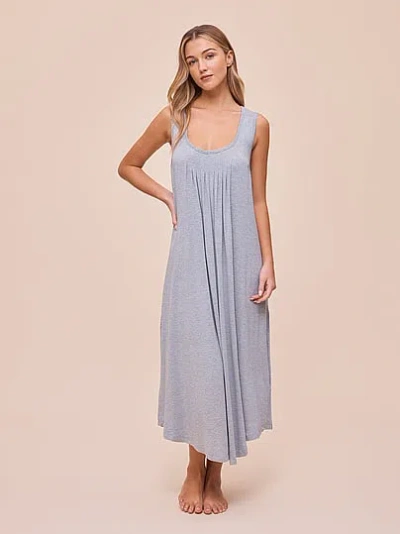 Victoria's Secret Papinelle Kate Modal Soft Pleat Nightie In Grey