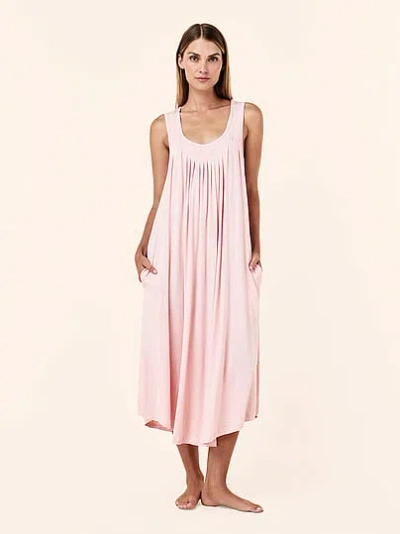 Victoria's Secret Papinelle Kate Modal Soft Pleat Nightie In Pink