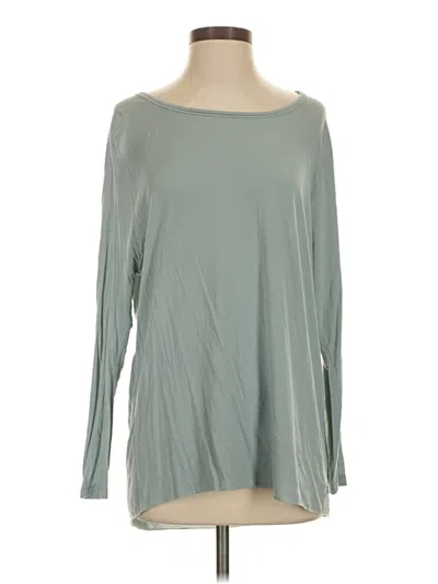 Pre-owned Victoria's Secret Pink 3/4 Sleeve T-shirt In Gray
