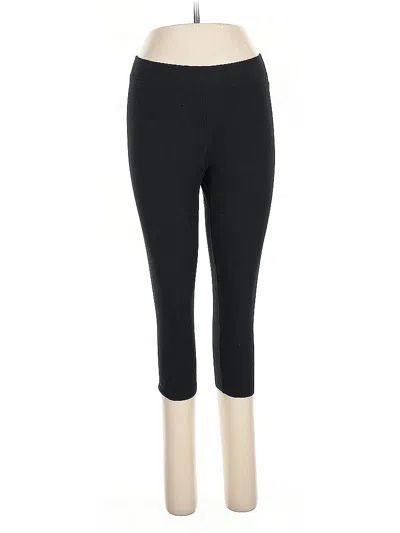 Pre-owned Victoria's Secret Pink Active Pants In Black