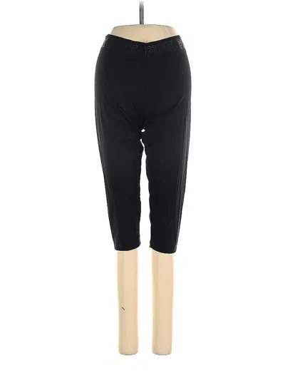 Pre-owned Victoria's Secret Pink Active Pants In Black