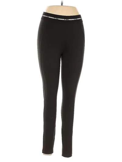 Pre-owned Victoria's Secret Pink Active Pants In Black