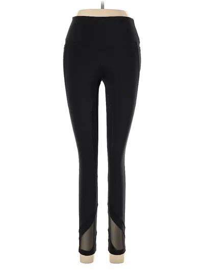 Pre-owned Victoria's Secret Pink Active Pants In Black