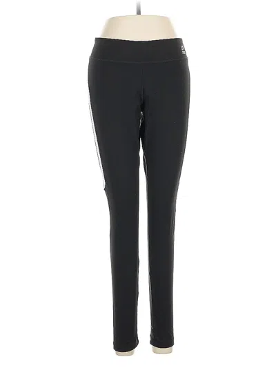 Pre-owned Victoria's Secret Pink Active Pants In Black