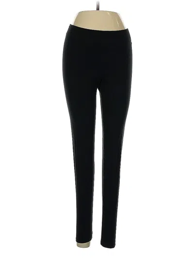 Pre-owned Victoria's Secret Pink Active Pants In Black