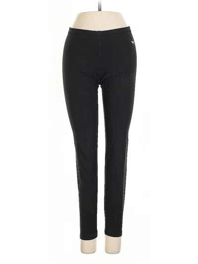 Pre-owned Victoria's Secret Pink Active Pants In Black