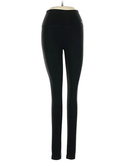 Pre-owned Victoria's Secret Pink Active Pants In Black