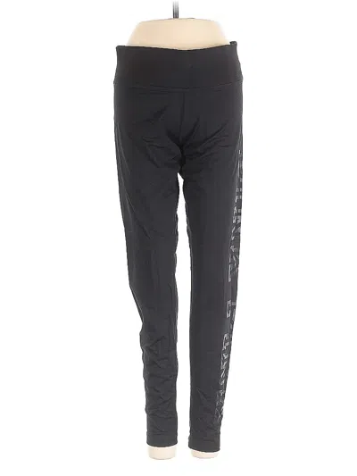 Pre-owned Victoria's Secret Pink Active Pants In Black