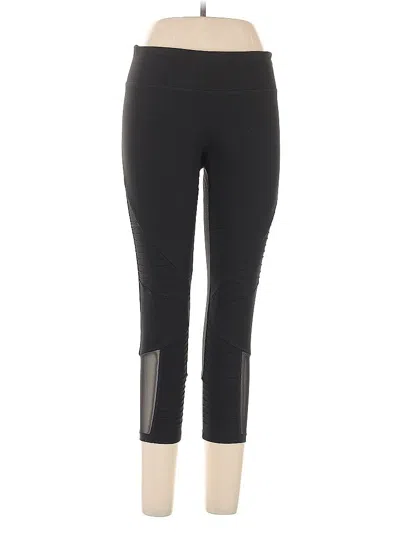 Pre-owned Victoria's Secret Pink Active Pants In Black