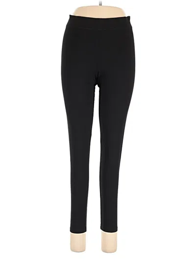 Pre-owned Victoria's Secret Pink Active Pants In Black