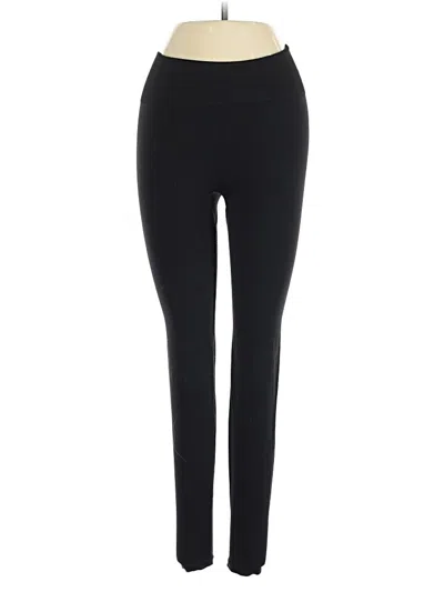 Pre-owned Victoria's Secret Pink Active Pants In Black
