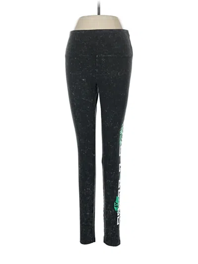 Pre-owned Victoria's Secret Pink Active Pants In Black