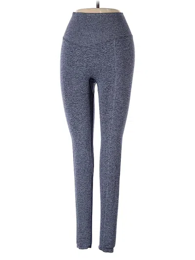 Pre-owned Victoria's Secret Pink Active Pants In Blue