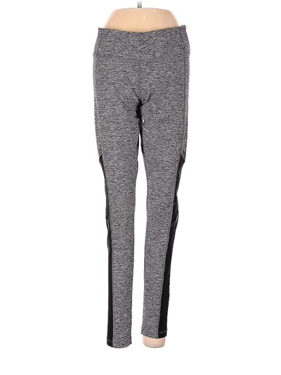 Pre-owned Victoria's Secret Pink Active Pants In Gray