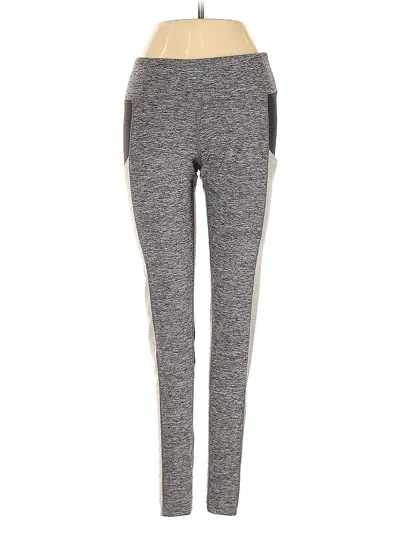 Pre-owned Victoria's Secret Pink Active Pants In Gray