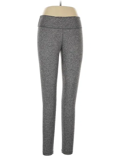 Pre-owned Victoria's Secret Pink Active Pants In Gray