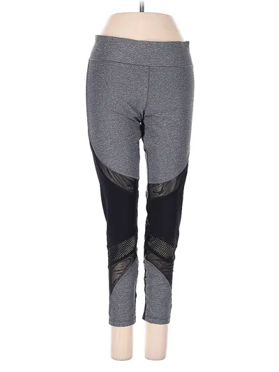 Pre-owned Victoria's Secret Pink Active Pants In Gray