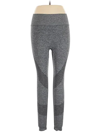 Pre-owned Victoria's Secret Pink Active Pants In Gray