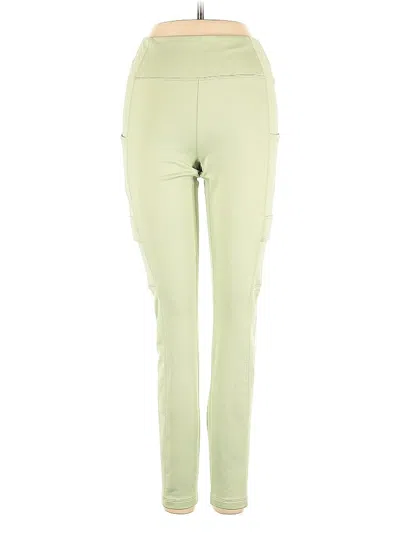 Pre-owned Victoria's Secret Pink Active Pants In Green