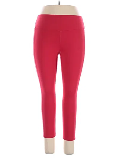 Victoria's Secret Pink Active Pants In Red