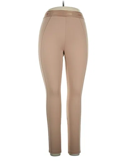 Pre-owned Victoria's Secret Pink Active Pants In Tan
