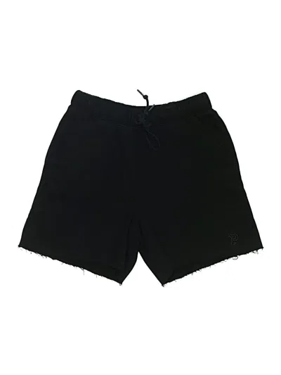 Pre-owned Victoria's Secret Pink Athletic Shorts In Black